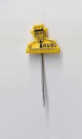 Plastic speld avb s hertogenbosch, Ophalen of Verzenden, Gebruikt, Overige onderwerpen, Speldje of Pin