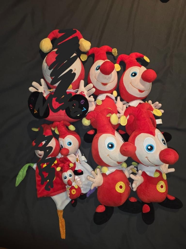 Joki knuffels efteling, Verzamelen, Efteling, Ophalen of Verzenden, Zo goed als nieuw, Beeldje of Poppetje