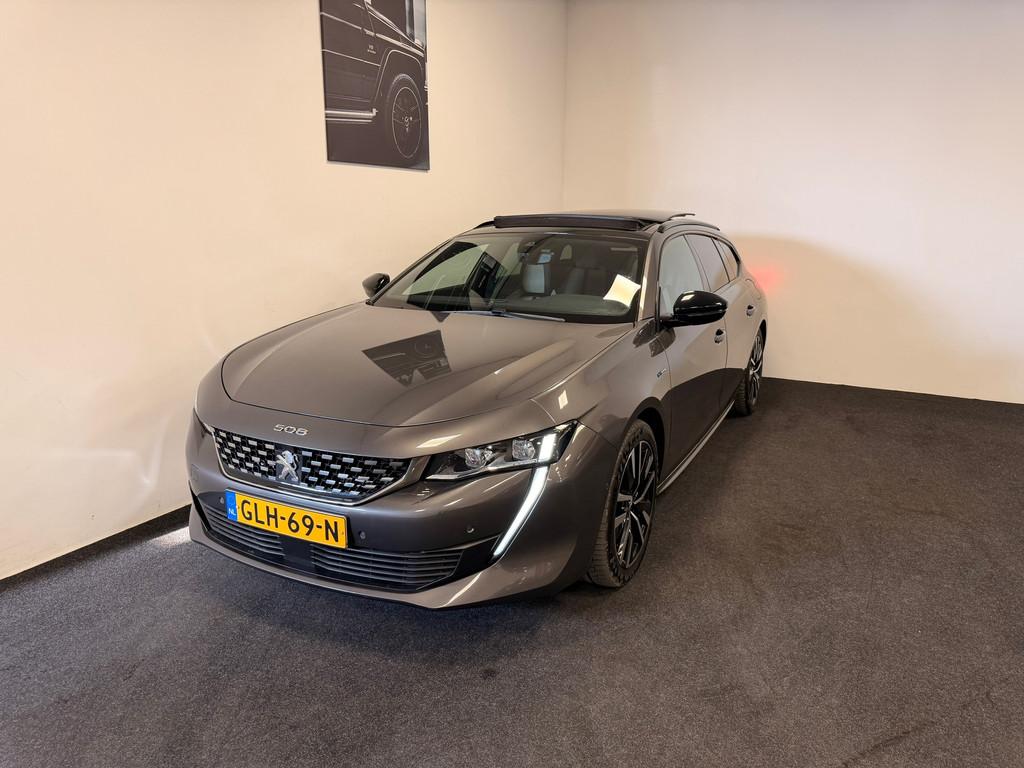 Peugeot 508 SW 1.6 HYbrid GT Plug in Massage/ Pano/Keyles, Auto's, 745 kg, 77 km/l, Gebruikt, Euro 6