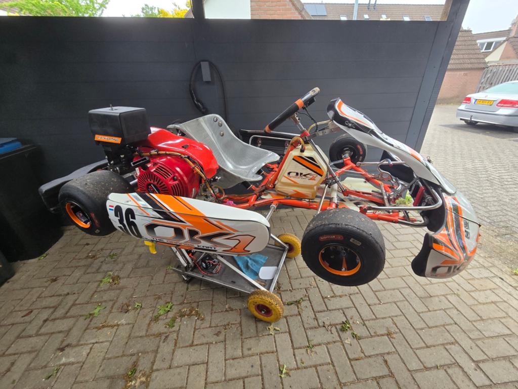 Ok 1 kart met een honda 390 blok, Ophalen of Verzenden