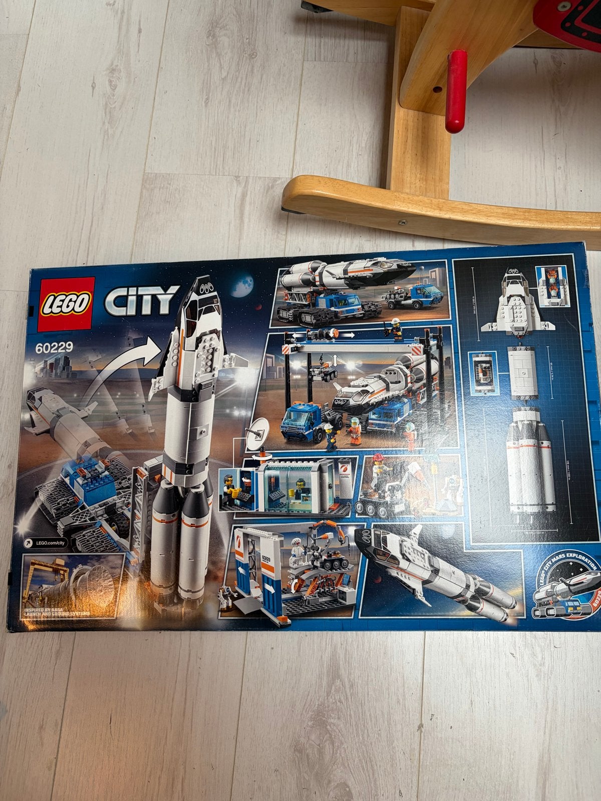 LEGO City 60229 Ruimte Raket met Controlecentrum, Ophalen, City, Lego, Zo goed als nieuw
