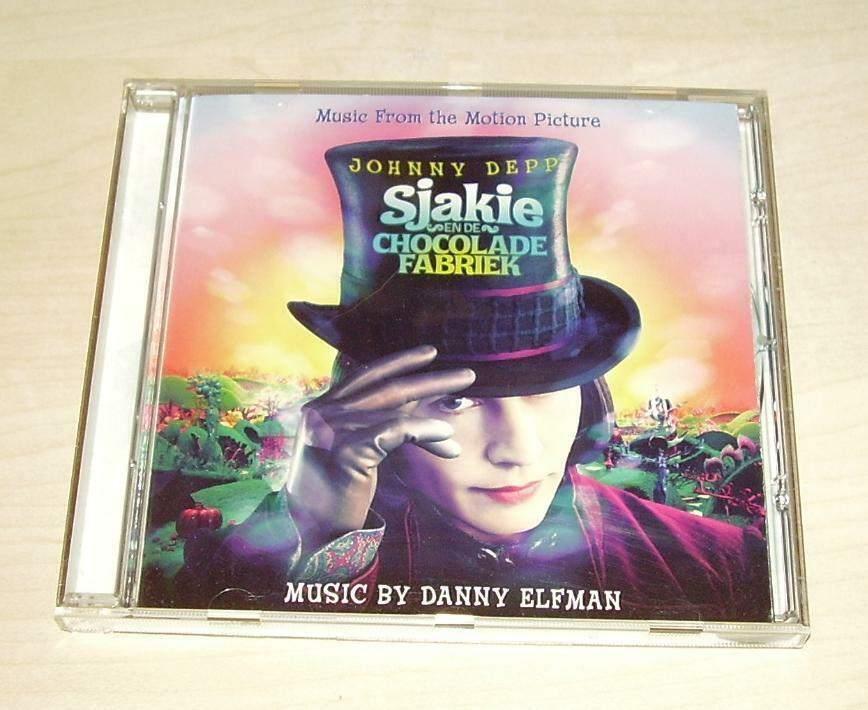 Sjakie en de Chocolade Fabriek Soundtrack CD Danny Elfman, Ophalen of Verzenden, Zo goed als nieuw