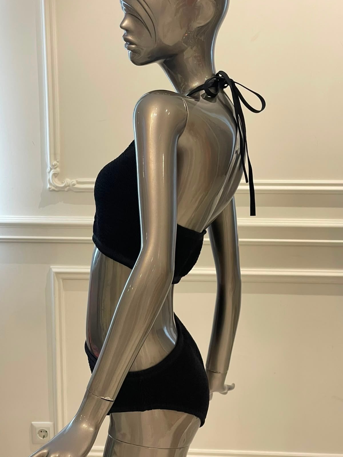 Bottega Veneta Zwarte Bikini - Nieuw, Kleding | Dames, Ophalen of Verzenden, Nieuw, Zwart, Bikini