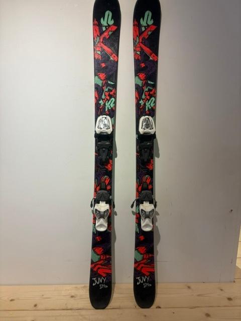 K2 Juvy Junior Freestyle ski's 129 cm met Marker bindingen, Sport en Fitness, Overige merken, Gebruikt, Info@k2sports.com, 100 tot 140 cm