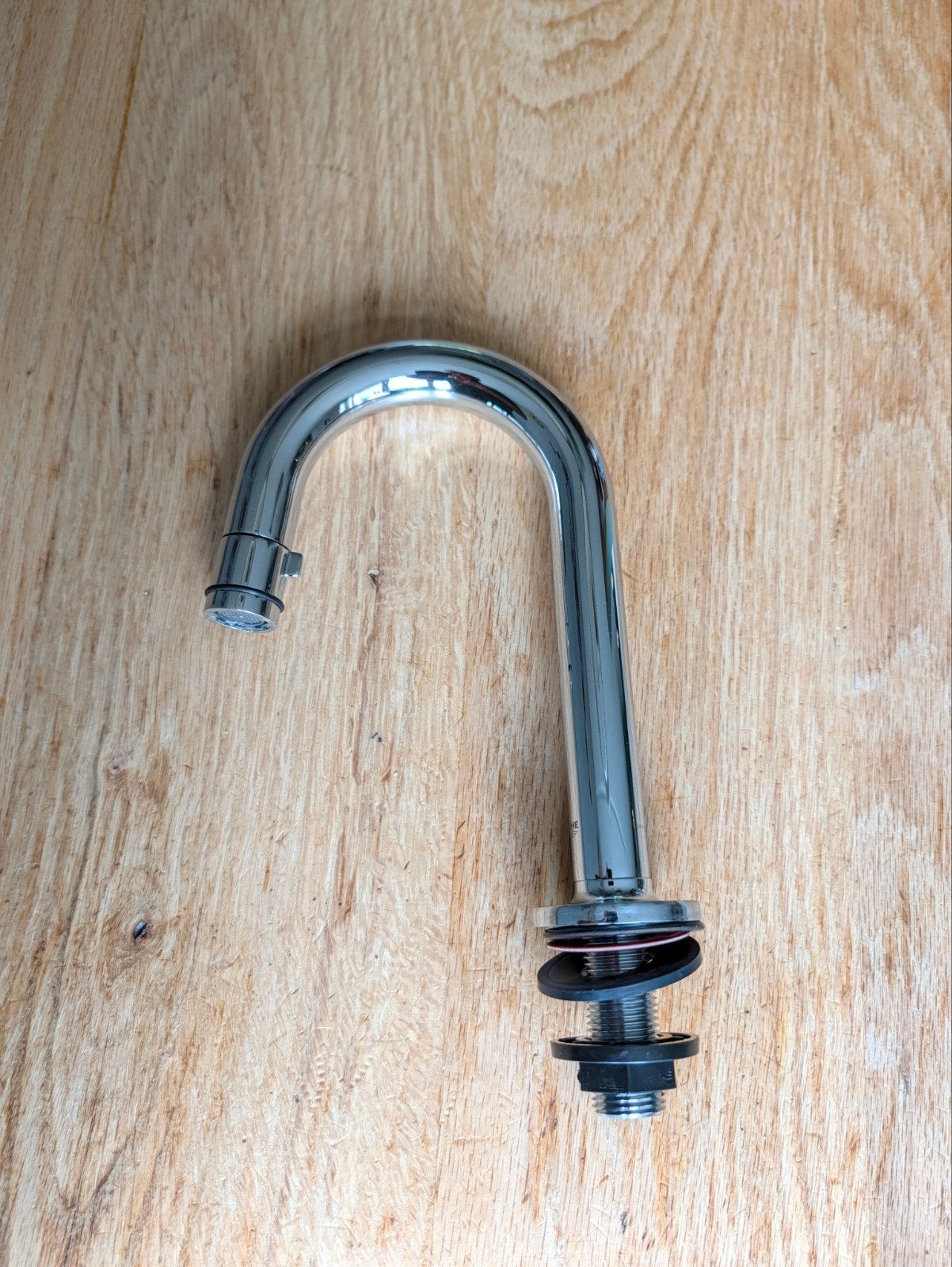 GROHE universal fonteinkraan C-uitloop, chroom, Ophalen of Verzenden, Zo goed als nieuw, Chroom, Kraan