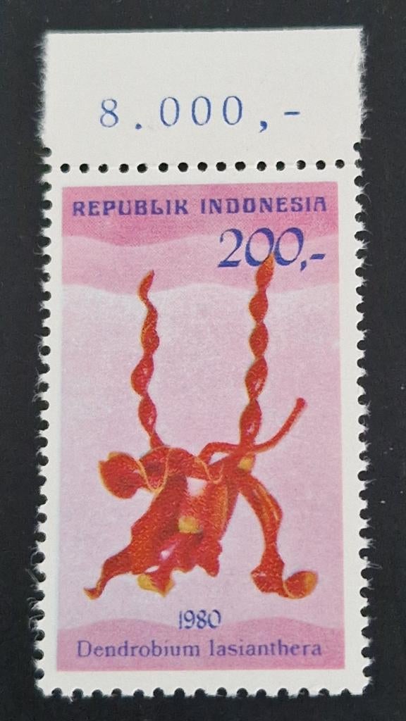 Indonesie 1980 - ZBL 1031 - Orchideeën, Ophalen of Verzenden, Postfris, Zuidoost-Azië