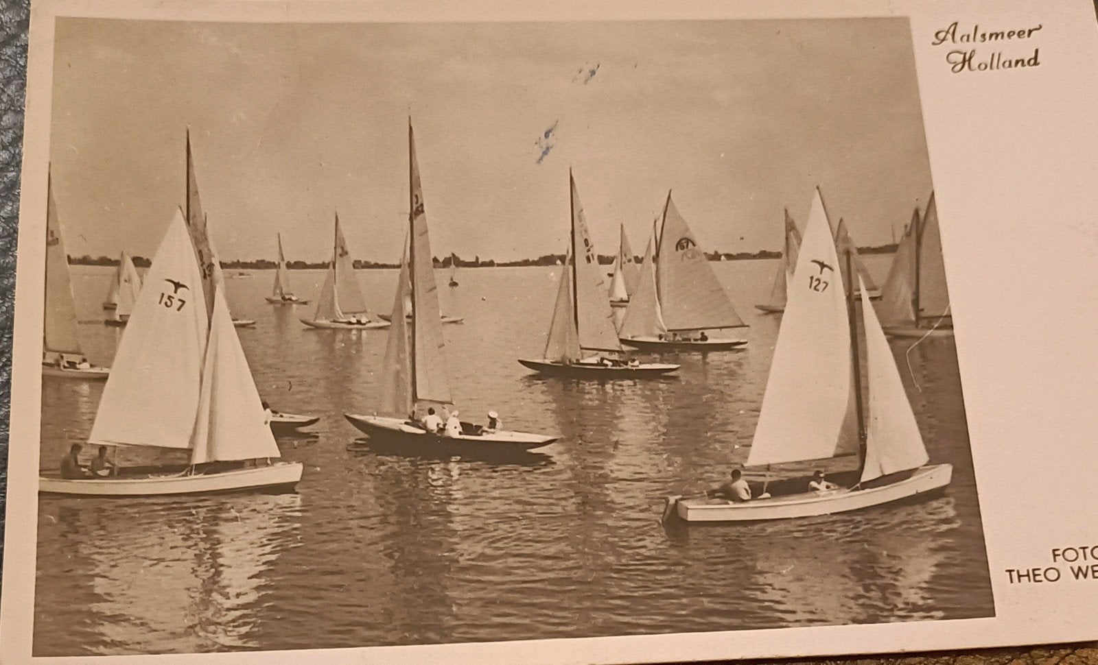 Aalsmeer. Watersportcentrum Aalsmeer, Verzenden, 1940 tot 1960, Gelopen, Noord-Holland