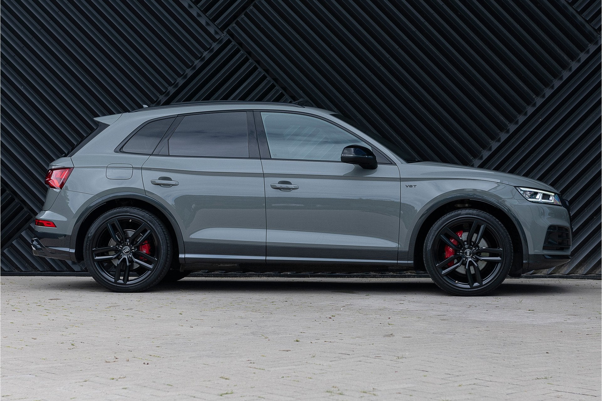 Audi SQ5 3.0 TFSI Quattro ACC Pano Luchtv. B&O HUD Memory Ca, Auto's, Automaat, 12 maanden, Gebruikt, Zwart