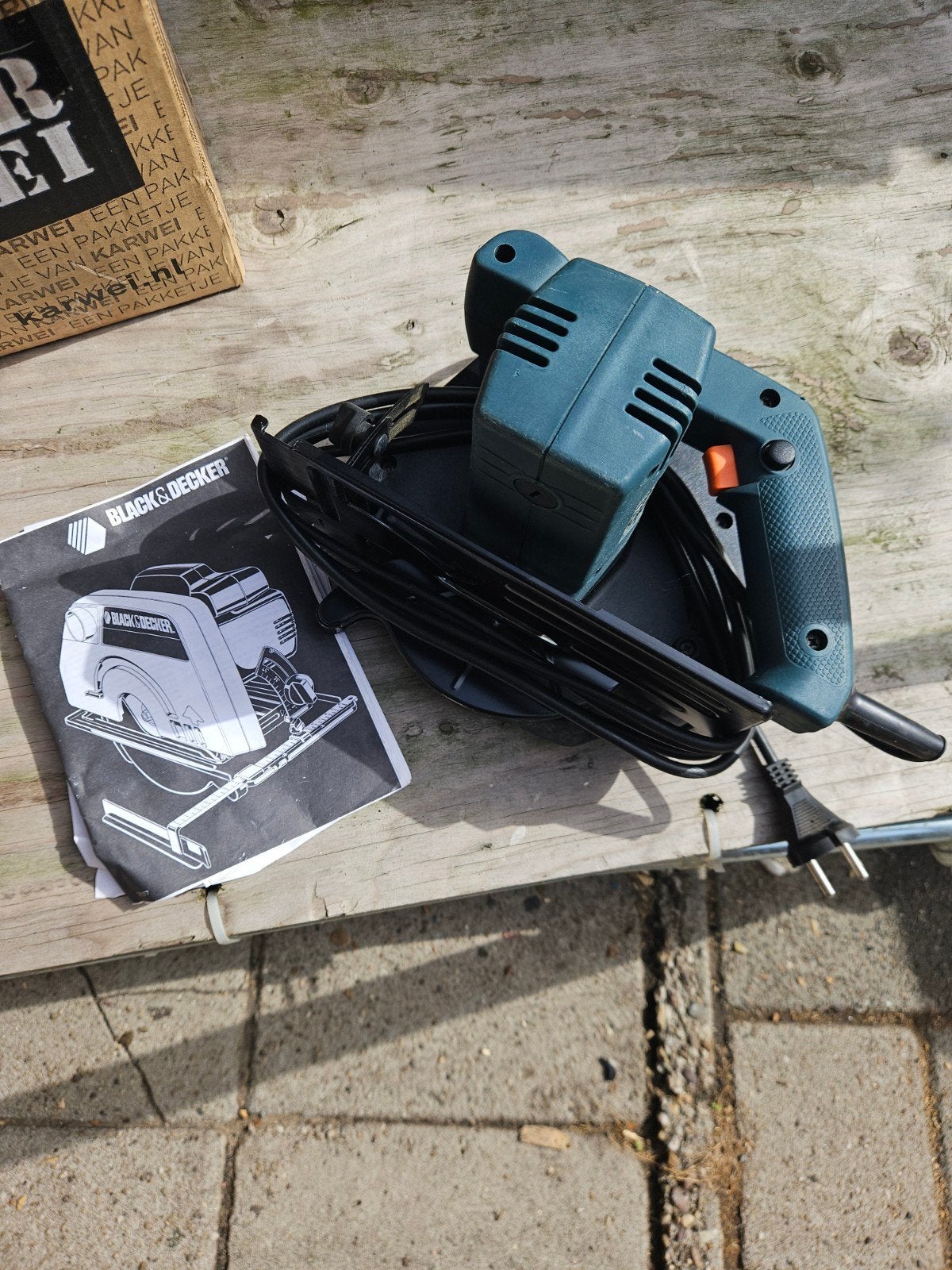 Black & Decker KS840 Cirkelzaag 550W