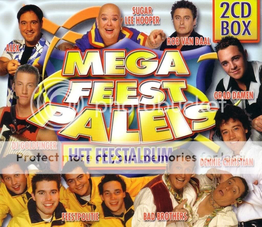 Mega Feest Paleis - Het Feestalbum  Originele 2 CD BOX Nieuw, Ophalen of Verzenden, Nieuw in verpakking, Pop, Boxset