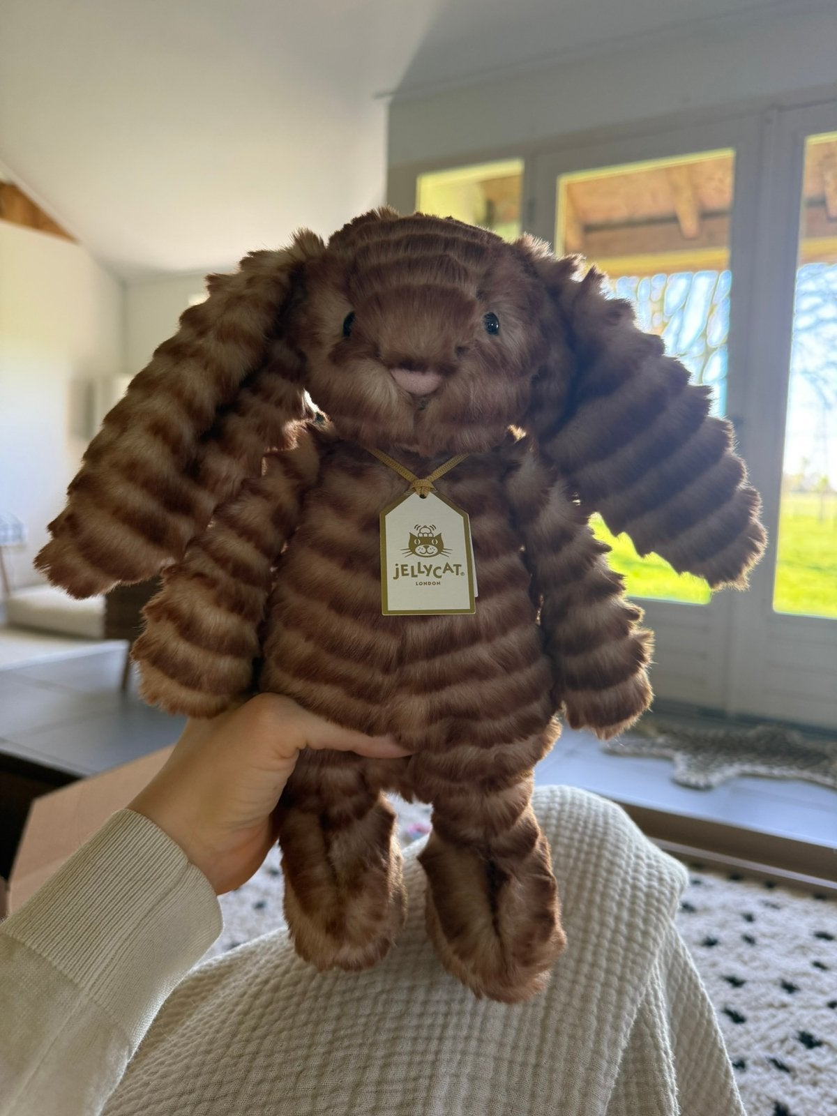 Jellycat Juniper Bunny, Ophalen of Verzenden, Nieuw, Konijn