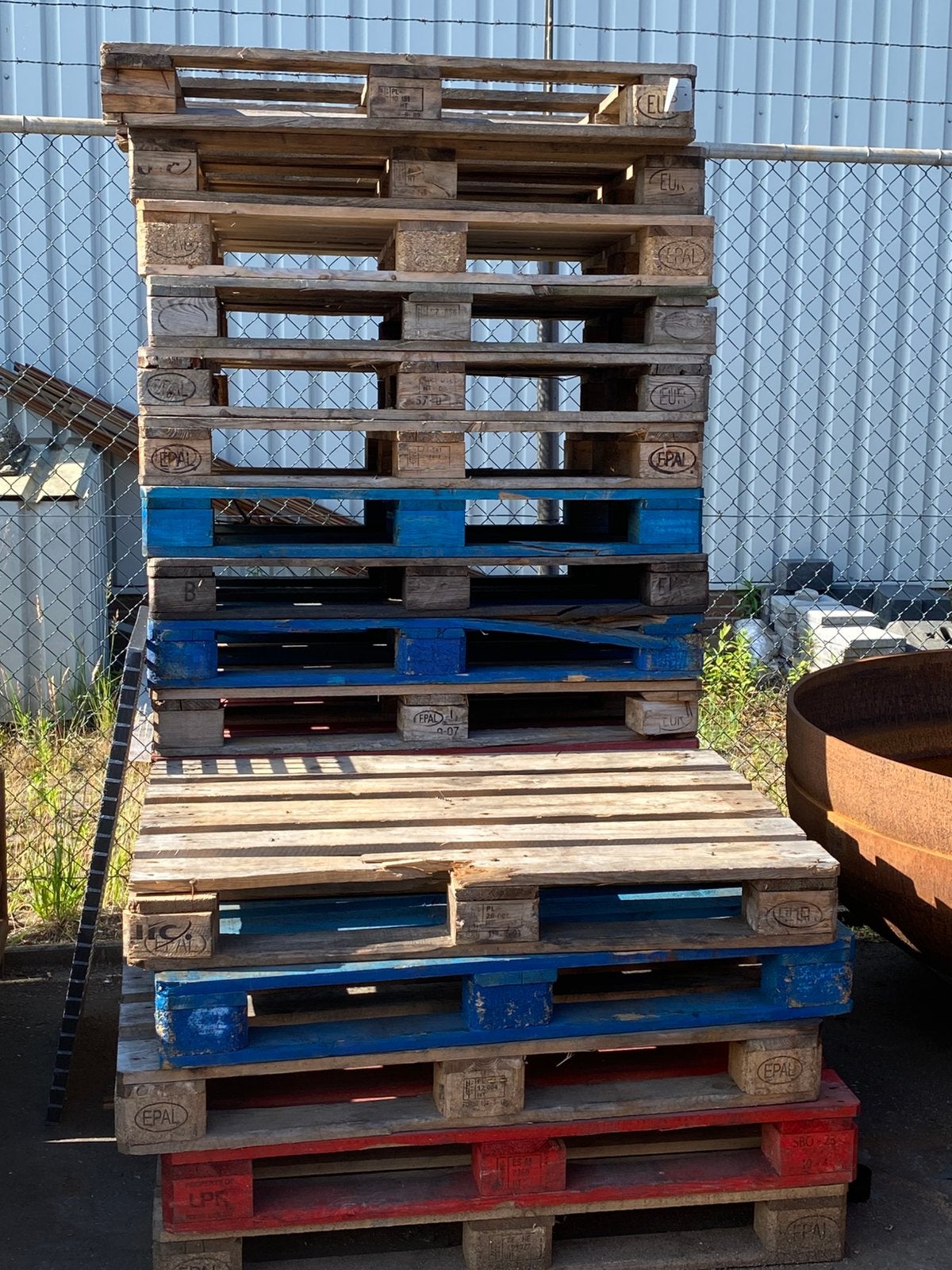 Euro Pallets EPAL, Ophalen, Gebruikt, Pallet, Minder dan 200 cm