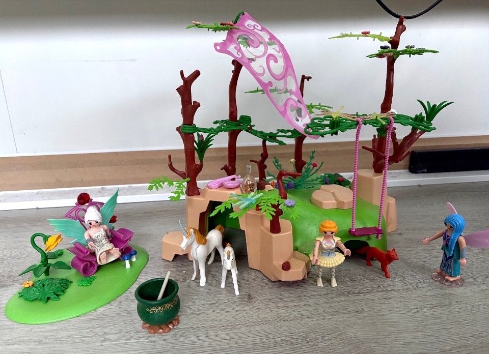 Playmobil Feeën Speelset met Eenhoorn en Accessoires, Kinderen en Baby's, Speelgoed | Playmobil, Gebruikt, Complete set, Fantasy