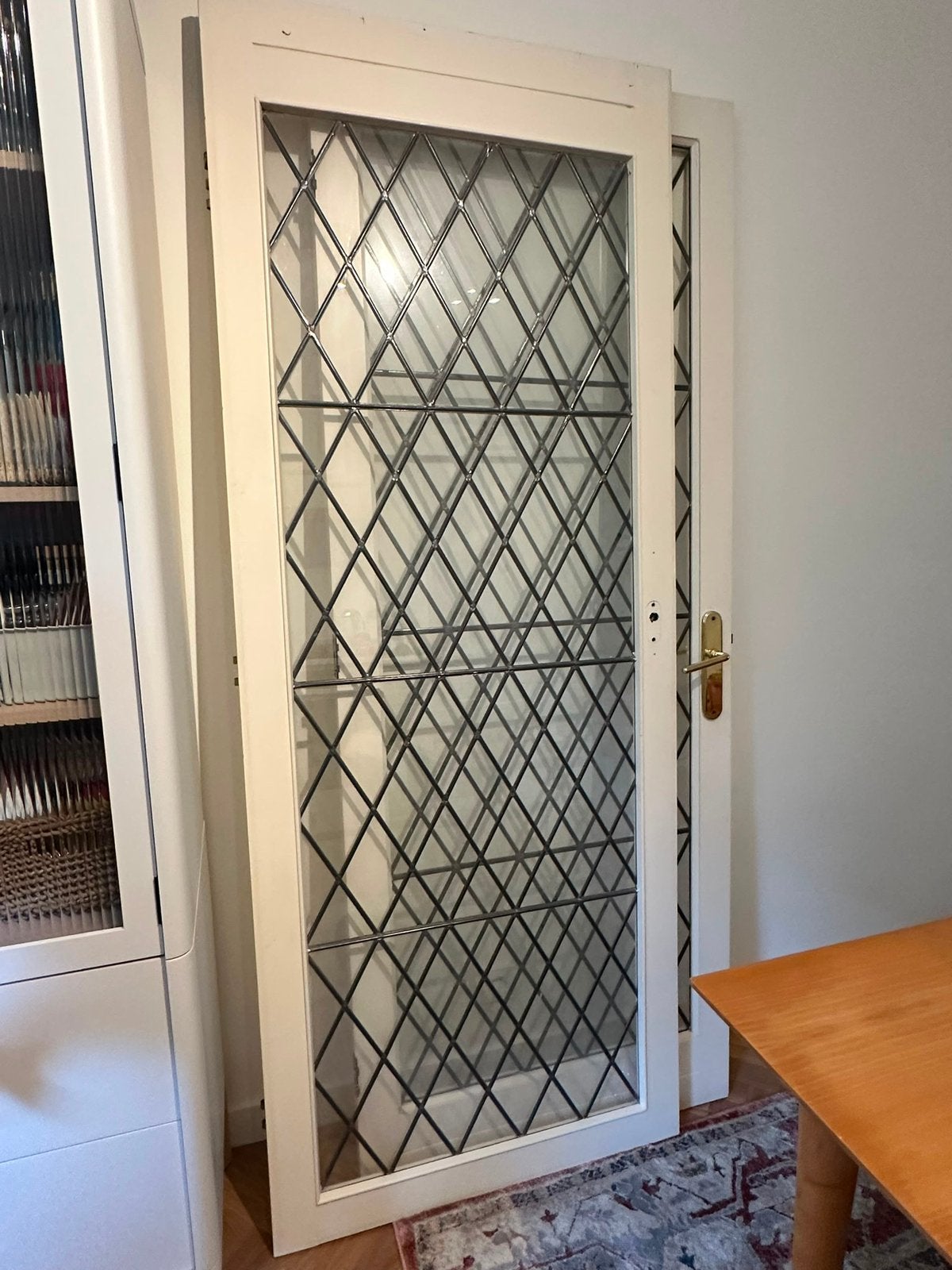 Glas in lood deuren, Ophalen, Binnendeur, 200 tot 215 cm, Glas