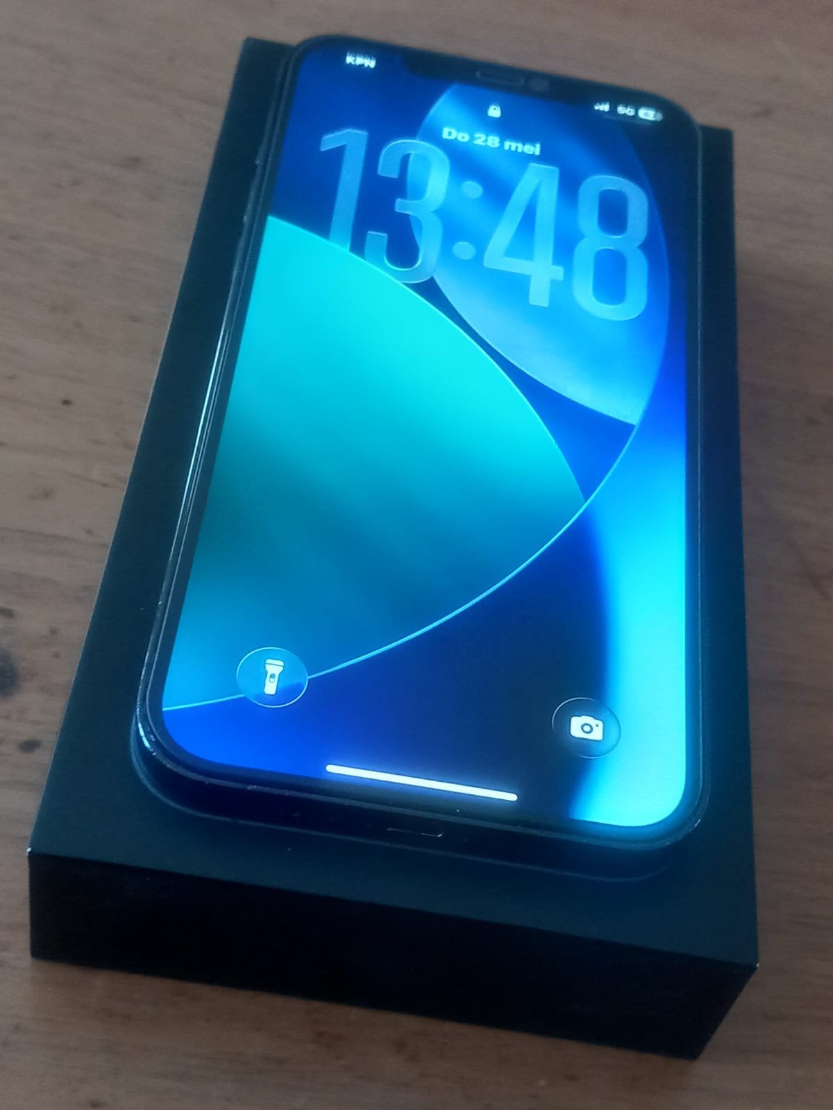 iPhone 12 Pro Max 128GB Blauw met extra's, Ophalen, Blauw, IPhone 12 Pro Max, 76 %
