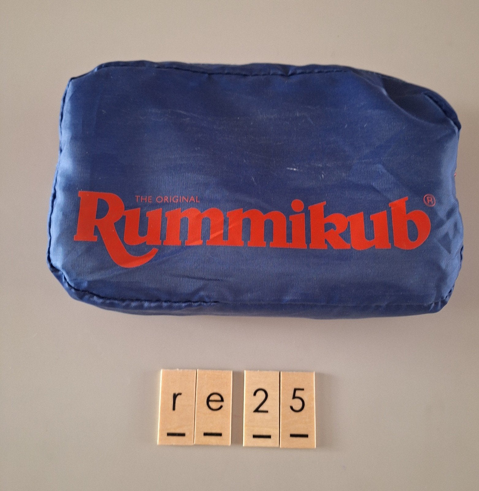 Rummikub,  reisversie, Goliath, compleet., Drie of vier spelers, Ophalen of Verzenden, Zo goed als nieuw, Goliath