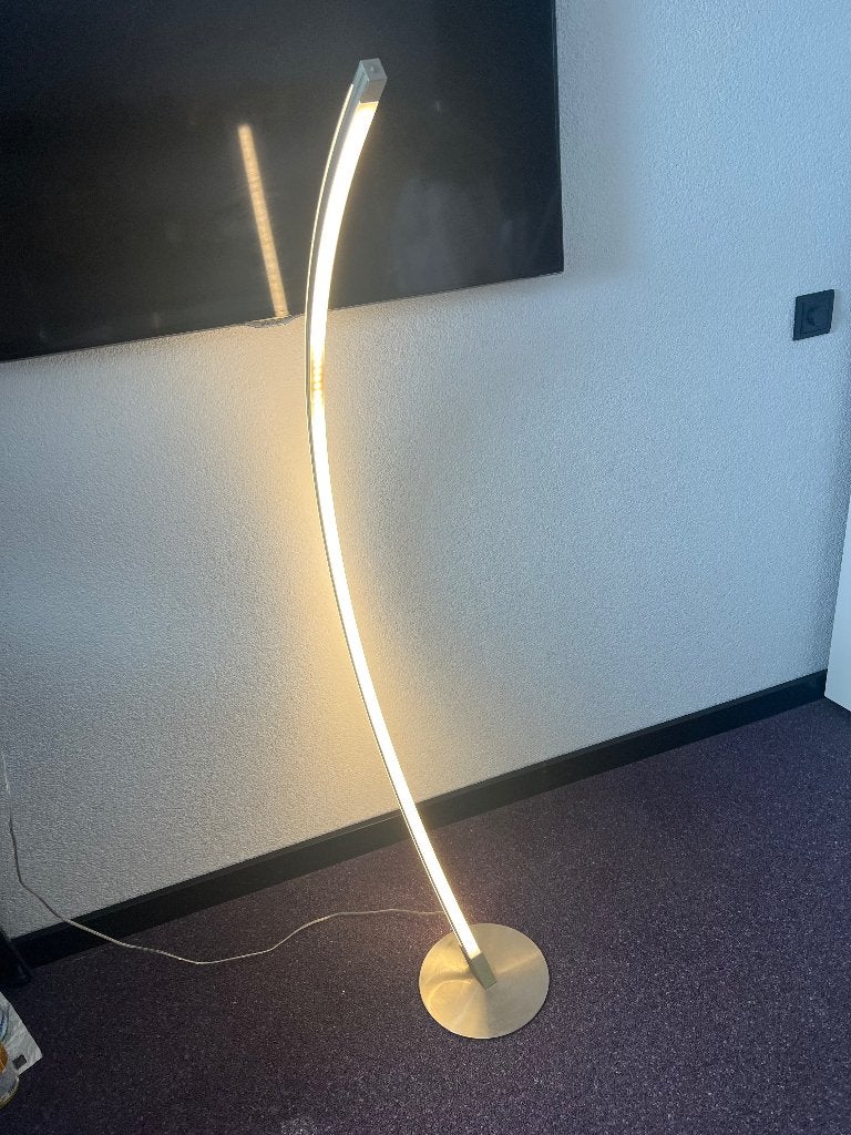 Boog lamp modern, Huis en Inrichting, Ophalen, Zo goed als nieuw, Metaal, 100 tot 150 cm