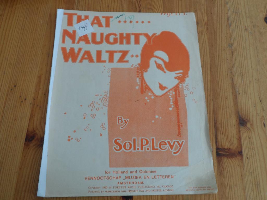 That naughty waltz - sol. P. Levy, Zang, Gebruikt, Ophalen of Verzenden, Artiest of Componist