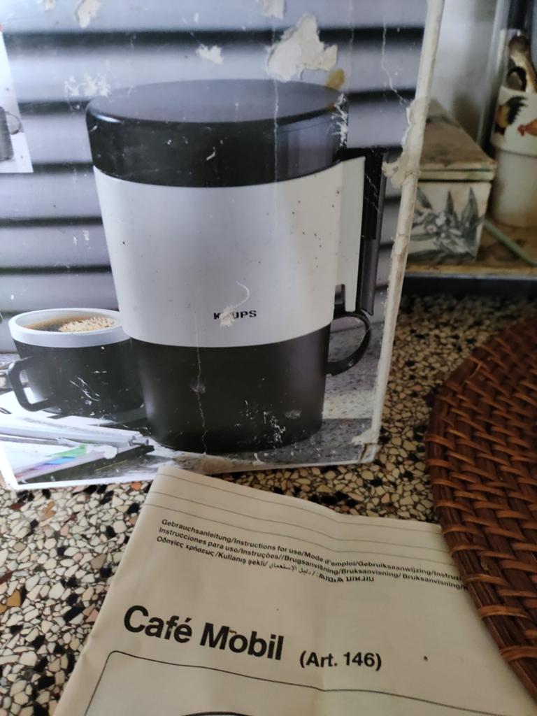 Philips koffie zetter cafe mobil, camping & beschrijving, Ophalen of Verzenden, Zo goed als nieuw
