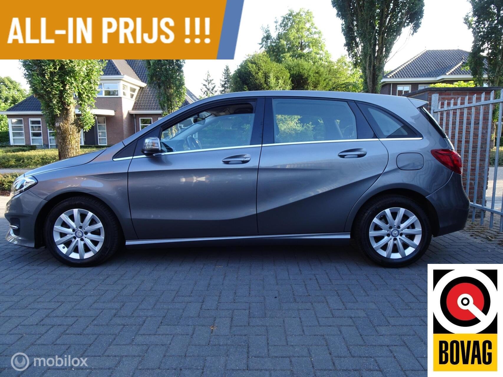 Mercedes B-klasse 180 Business Solution Dealer onderhouden !, 1325 kg, Gebruikt, Euro 6, 4 cilinders