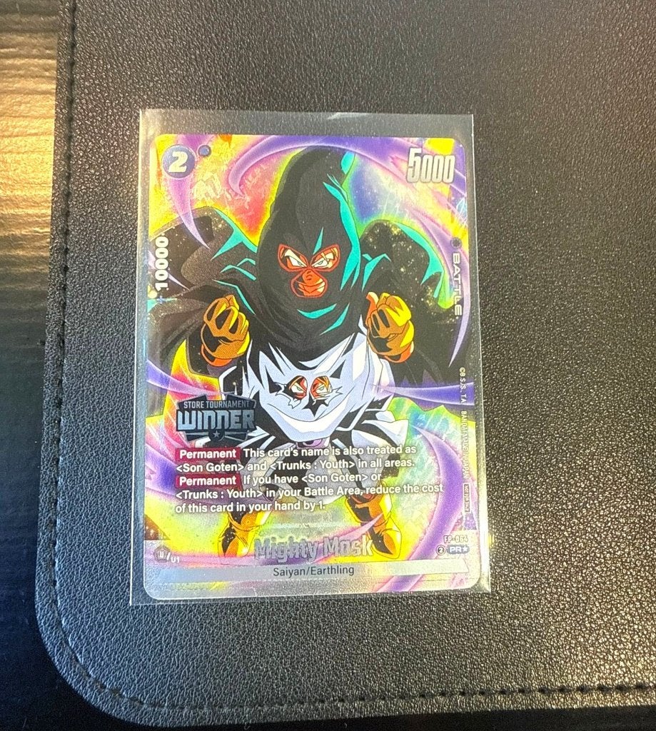 Dragon Ball Fusion World Mighty Mask FP0 64 Promo card, Ophalen of Verzenden, Nieuw, Losse kaart, Foil