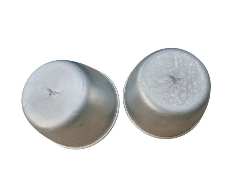 Duitse WO2 Luftwaffe aluminium bekers, Ophalen of Verzenden, Luchtmacht, Duitsland, Overige typen