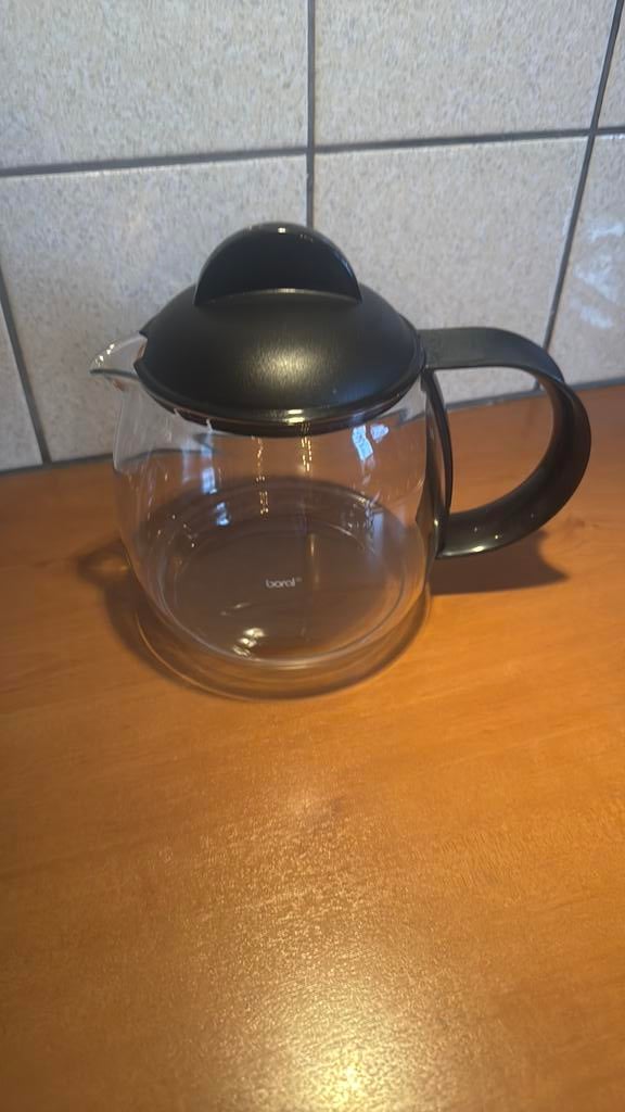 Glazen theepot, Ophalen of Verzenden, Zo goed als nieuw