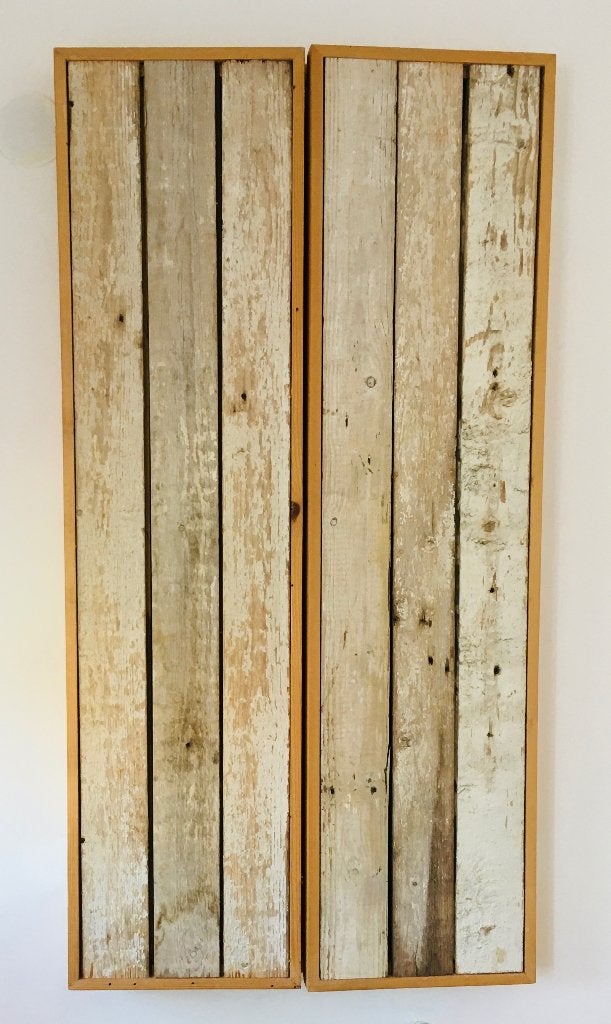 Piet Hein Eek Spiegel Drieluik, Huis en Inrichting, Ophalen, 100 tot 150 cm, Zo goed als nieuw, 100 tot 125 cm