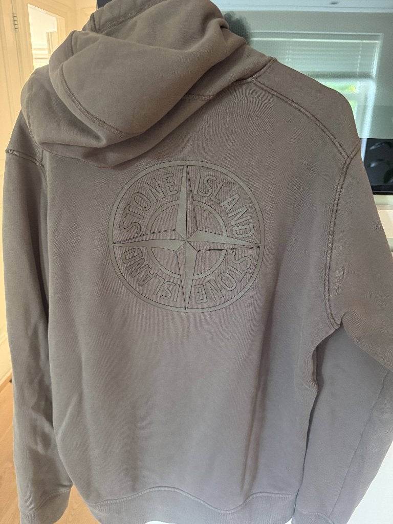 Stone island Trui 2 keer gedragen., Kleding | Heren, Truien en Vesten, Ophalen, Bruin, Maat 48/50 (M), Stone Island