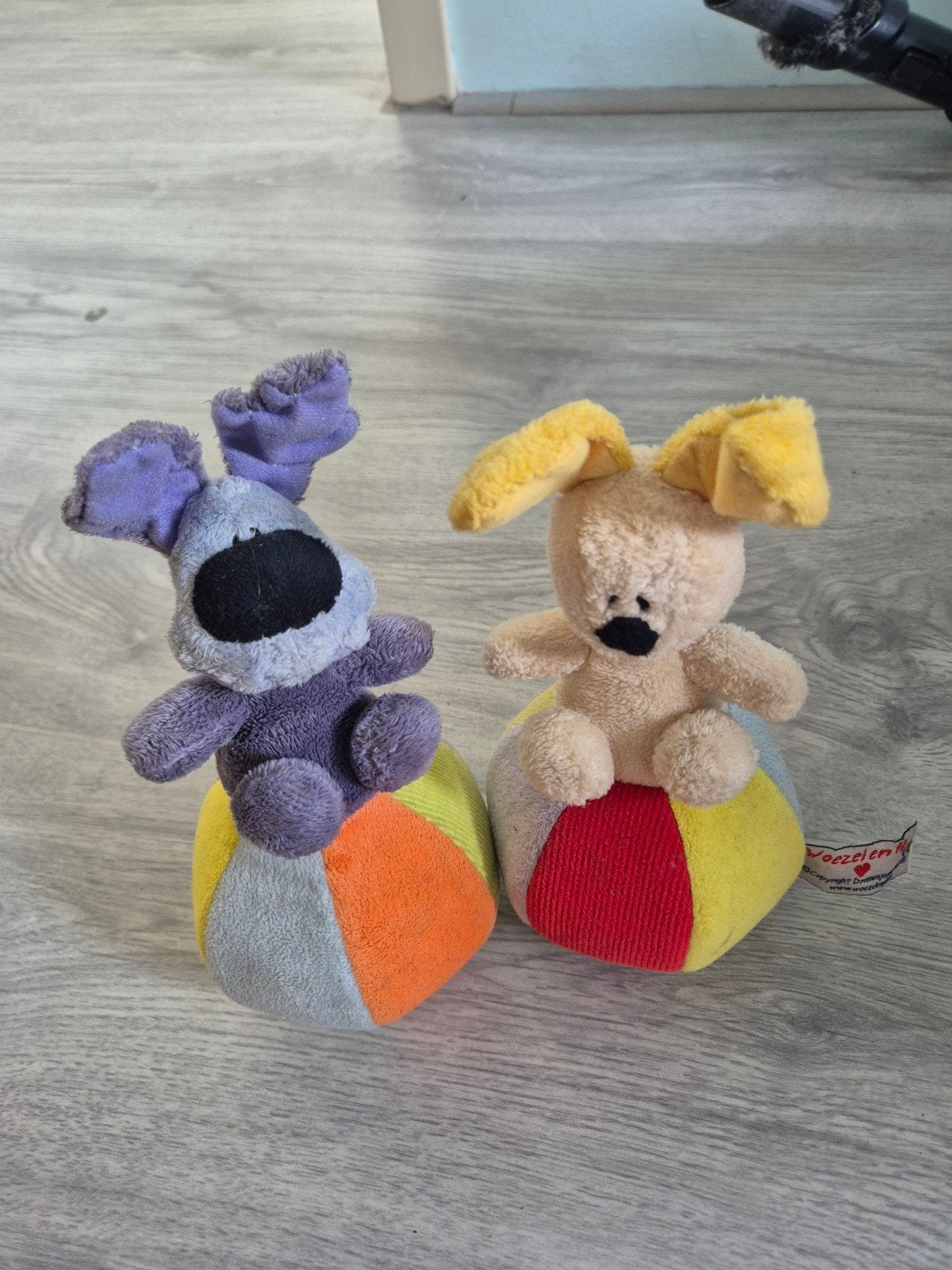 Woezel en Pip babyspeelgoed met geluid, Ophalen of Verzenden, Gebruikt, Overige typen, Met geluid