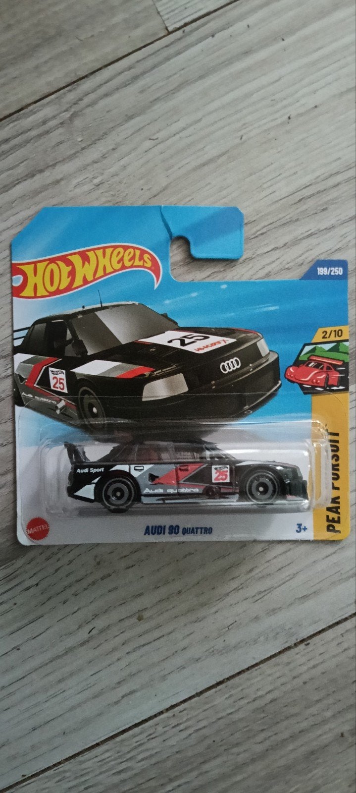 Hot Wheels Audi 90 Quattro Peak Pursuit -, Hobby en Vrije tijd, Ophalen of Verzenden