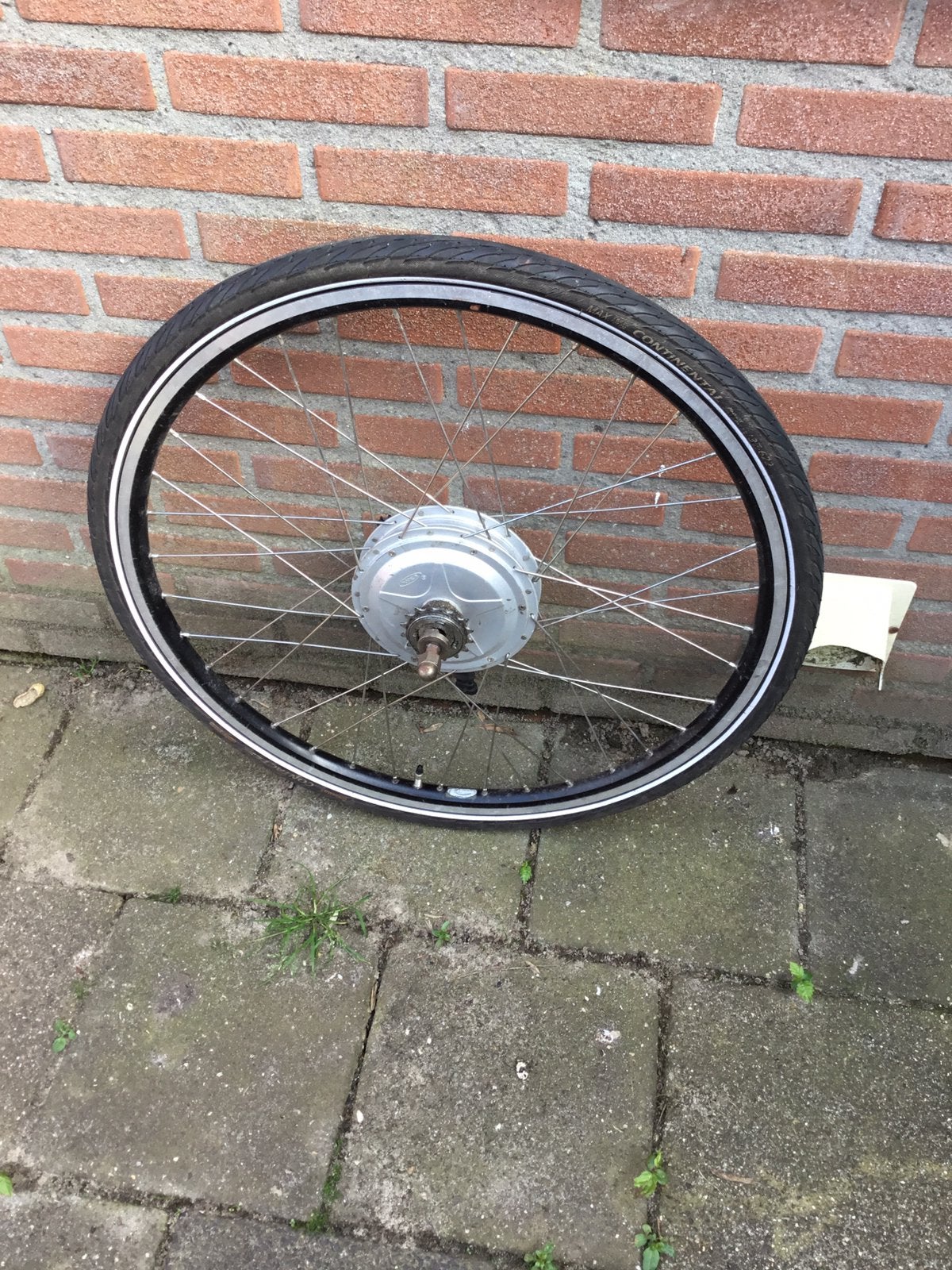 Sparta achterwiel met motor, Ophalen, Gebruikt, Motor