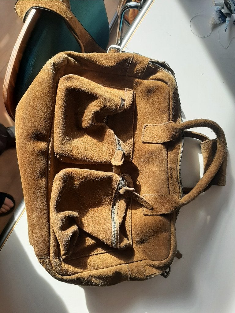 Suede Cowboysbag, Ophalen, Gebruikt, Overige kleuren, Handtas