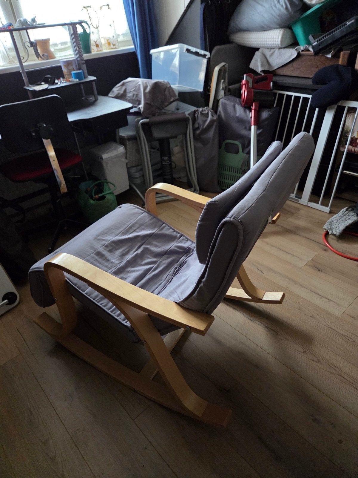 schommelstoel IKEA, Huis en Inrichting, Fauteuils, Ophalen, Gebruikt, 75 tot 100 cm