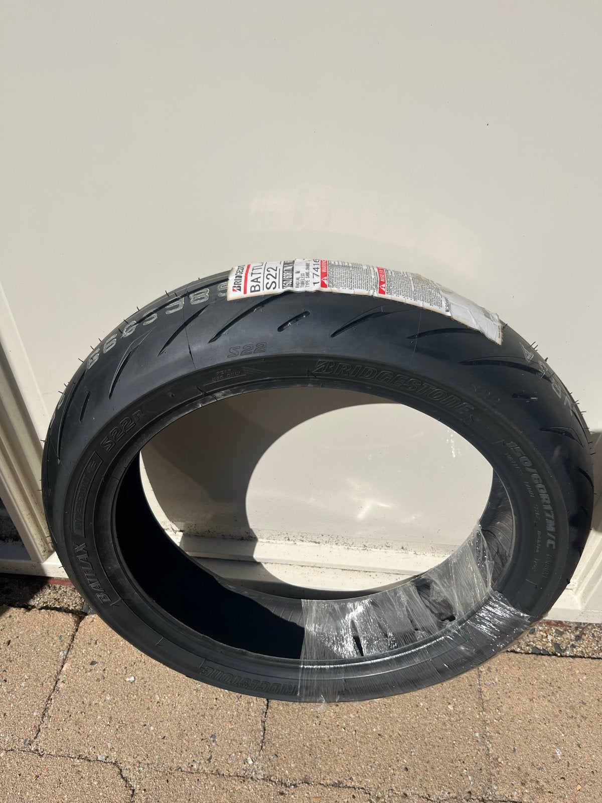 Bridgestone Battlax S22 150/60R17 band achterband, Ophalen of Verzenden, Nieuw