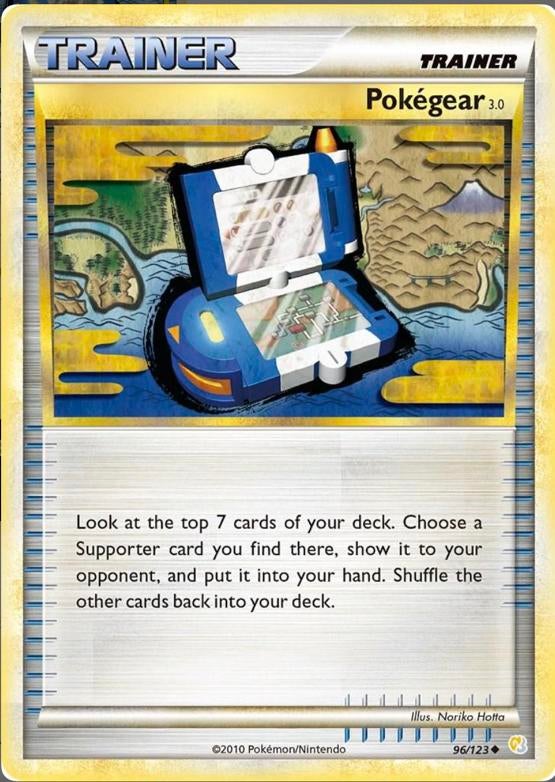 Pokemon kaart, pokegear VINTAGE!!!, Ophalen of Verzenden, Zo goed als nieuw
