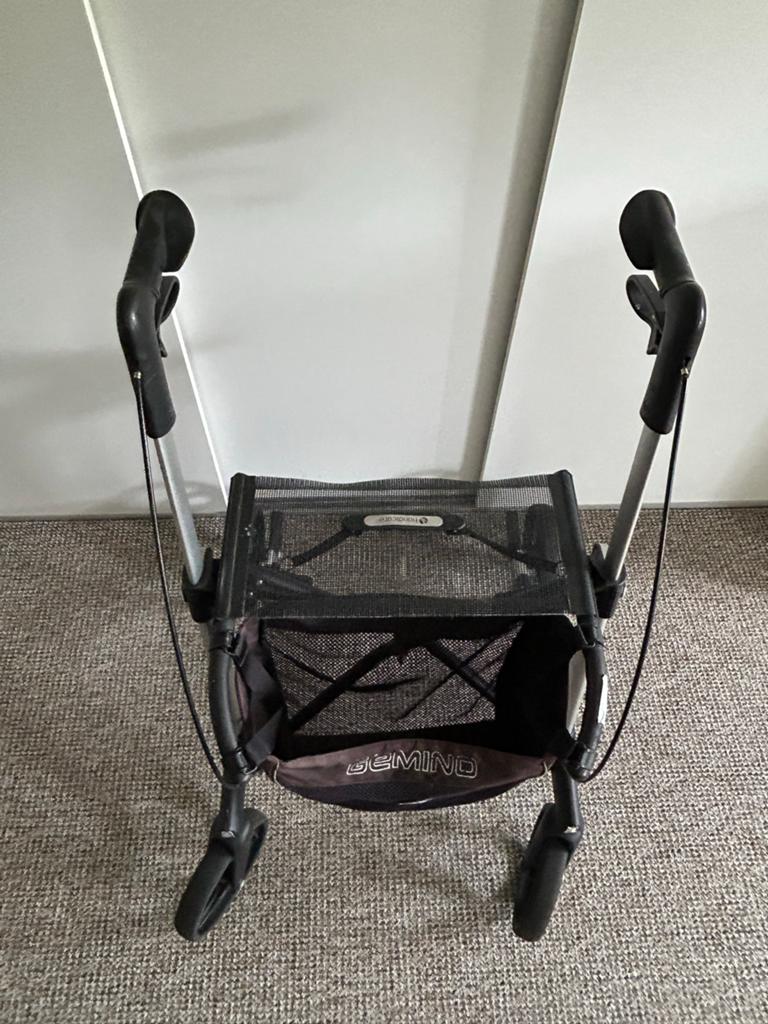 Rollator merk Gemino 30 Aluminium/zwart, Diversen, Ophalen