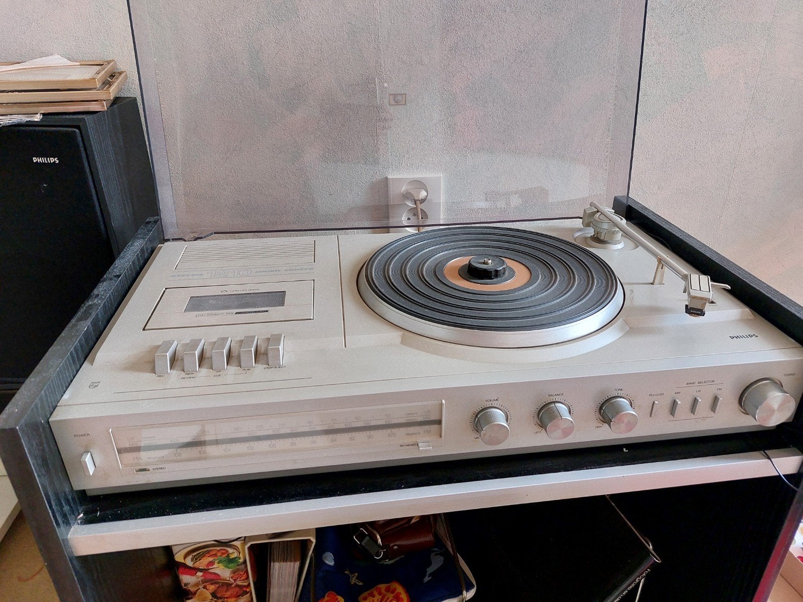 Philips Stereo Platenspeler met lp's vintages alles samen!!, Ophalen of Verzenden, Zo goed als nieuw, 12 inch, LP