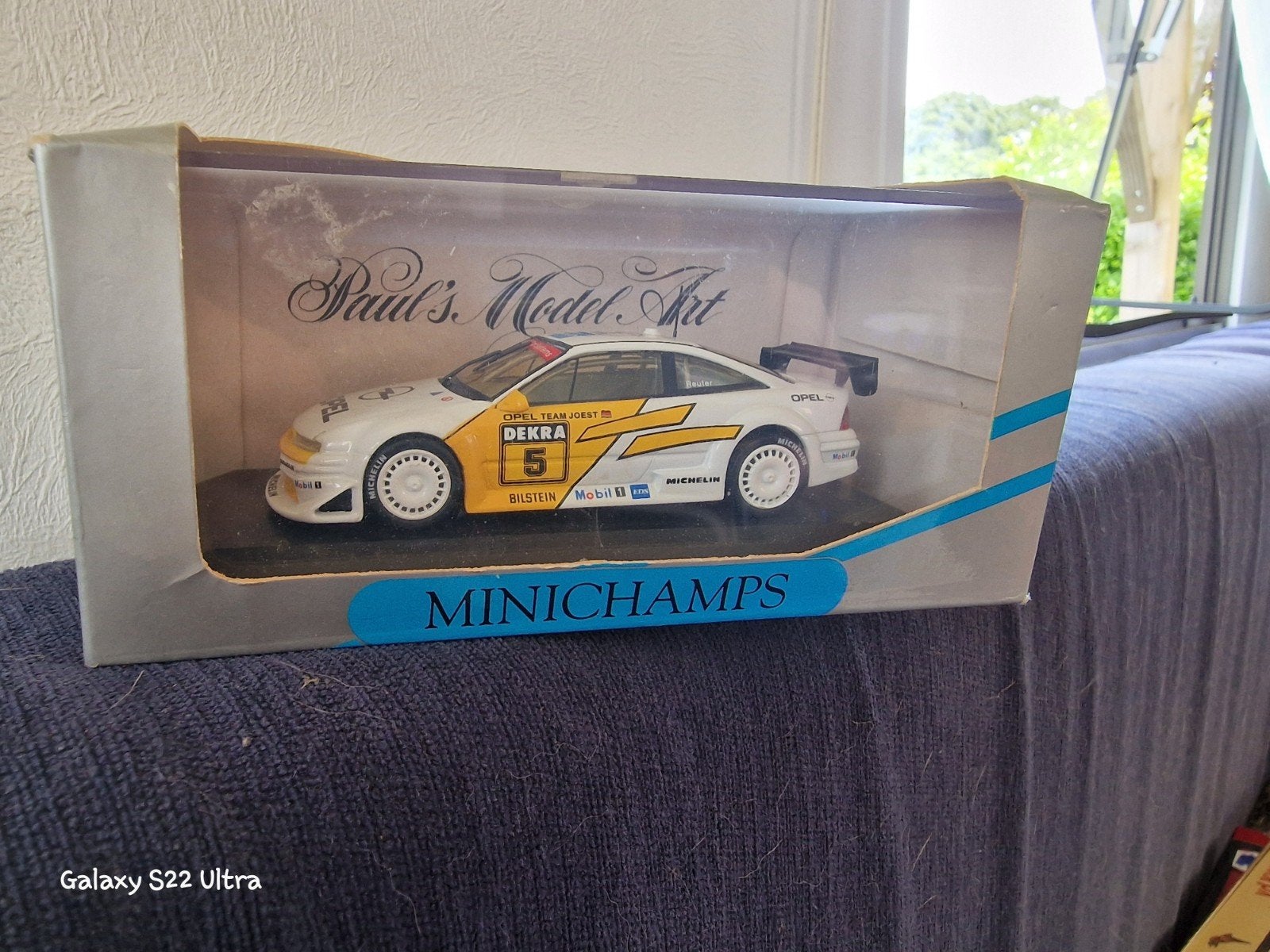 Minichamps Opel Calibra V6 DTM DEKRA #5 Modelauto, Ophalen of Verzenden, Nieuw, Auto, MiniChamps