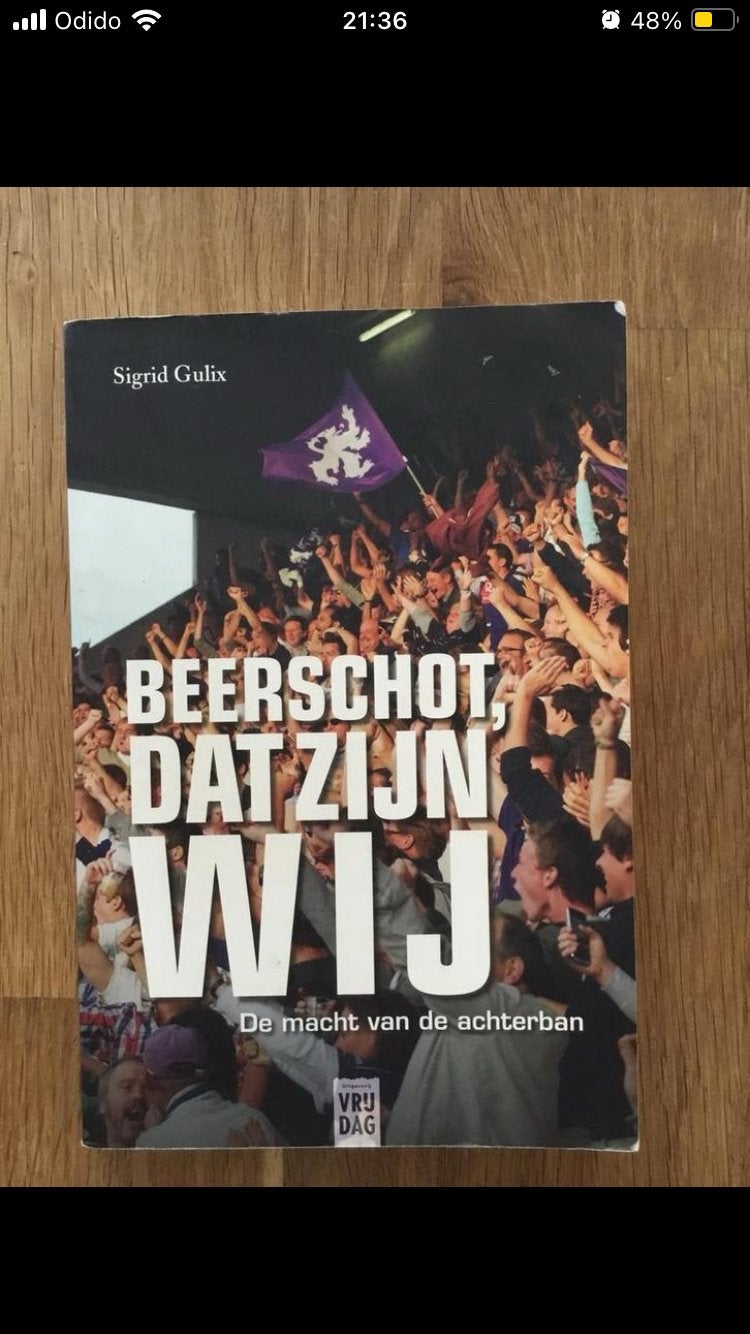 Beerschot dar zijn wij sigrid gulix, Ophalen of Verzenden, Zo goed als nieuw, Buitenlandse clubs