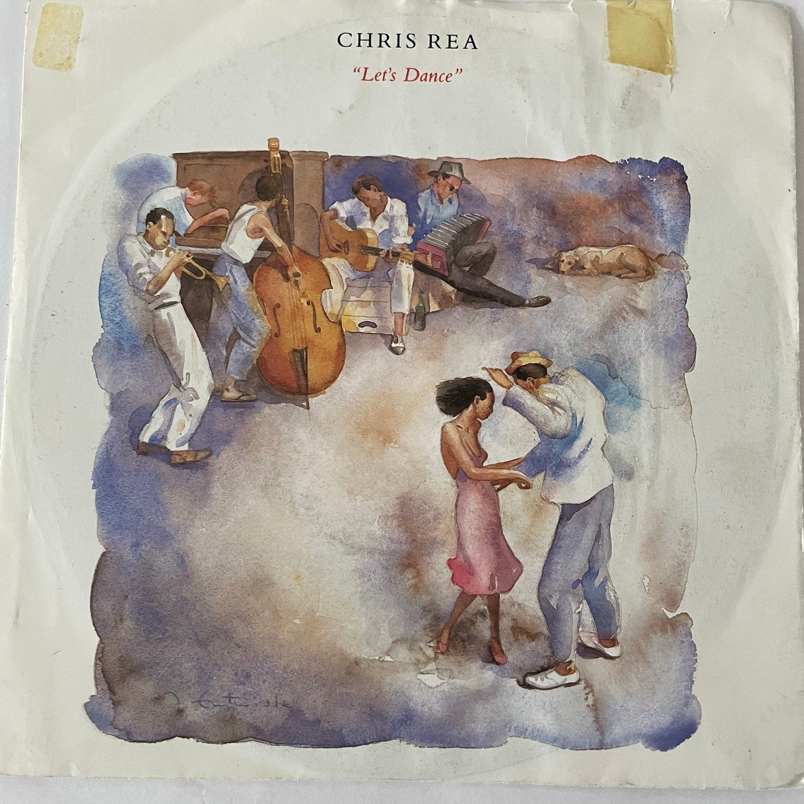 Chris Rea - Let’s dance, Verzenden, Zo goed als nieuw