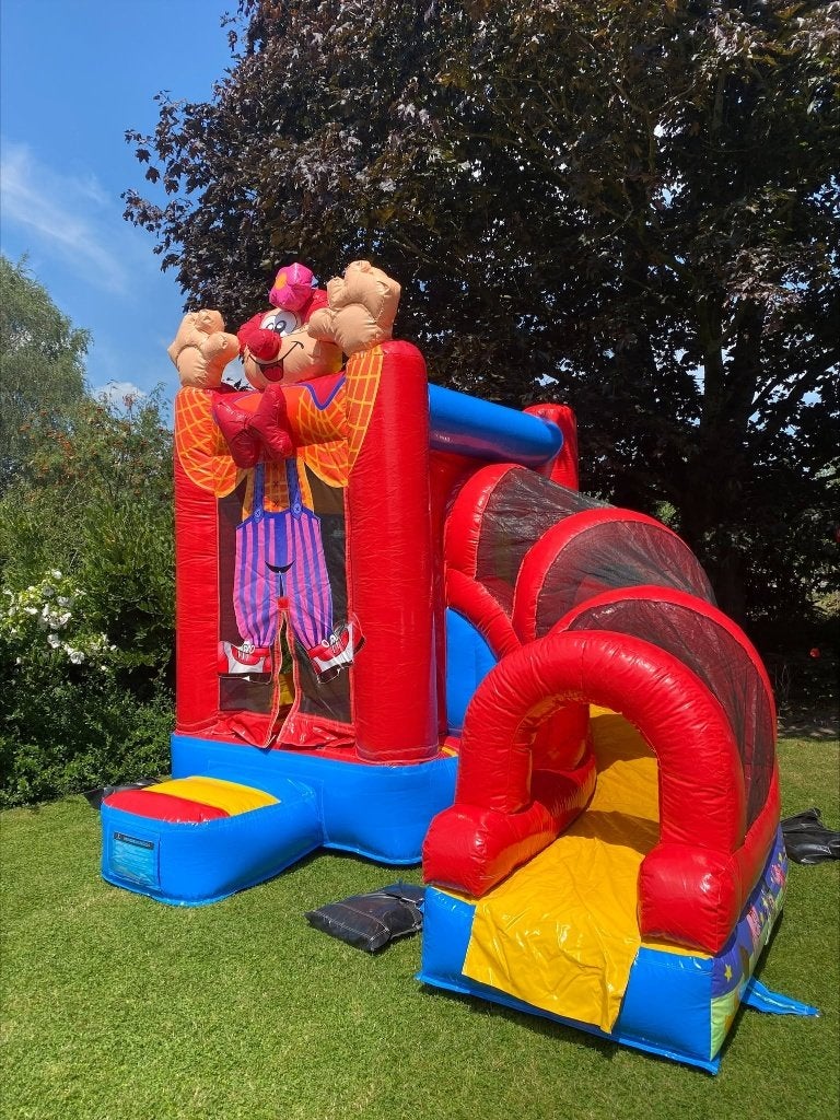 Springkussen Mini Multifun Circus Te Koop 7 Keer Verhuurd, Ophalen, Zo goed als nieuw, Overige