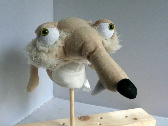 Ice-Age #  handpop eekhoorn, Ophalen of Verzenden, Overige figuren, Zo goed als nieuw, Beeldje of Figuurtje