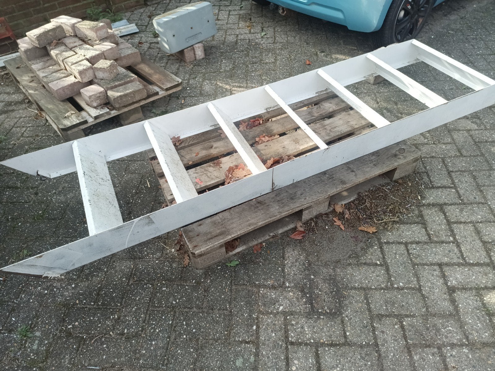 Degelijke stalen trap, Ophalen, 2 tot 4 meter