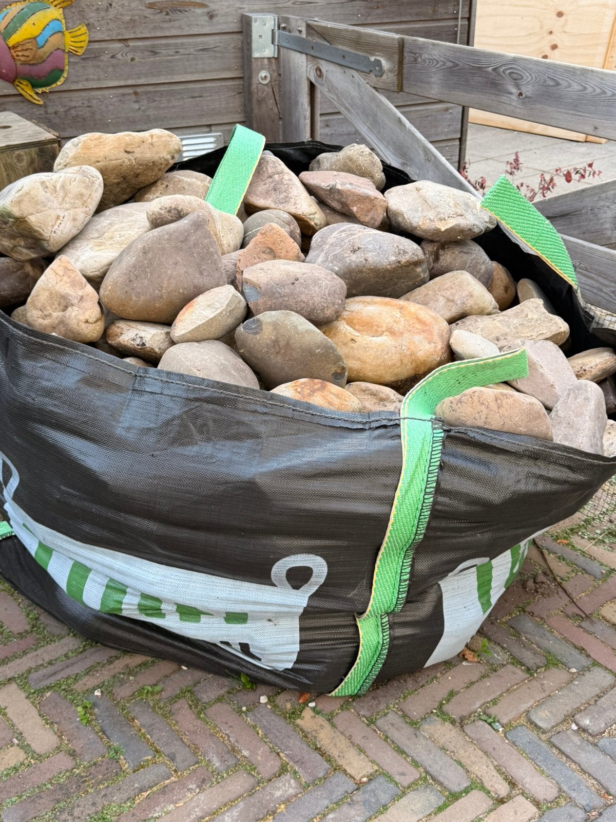 Keien, Tuin en Terras, Grind, Keien en Split, Ophalen, Zo goed als nieuw