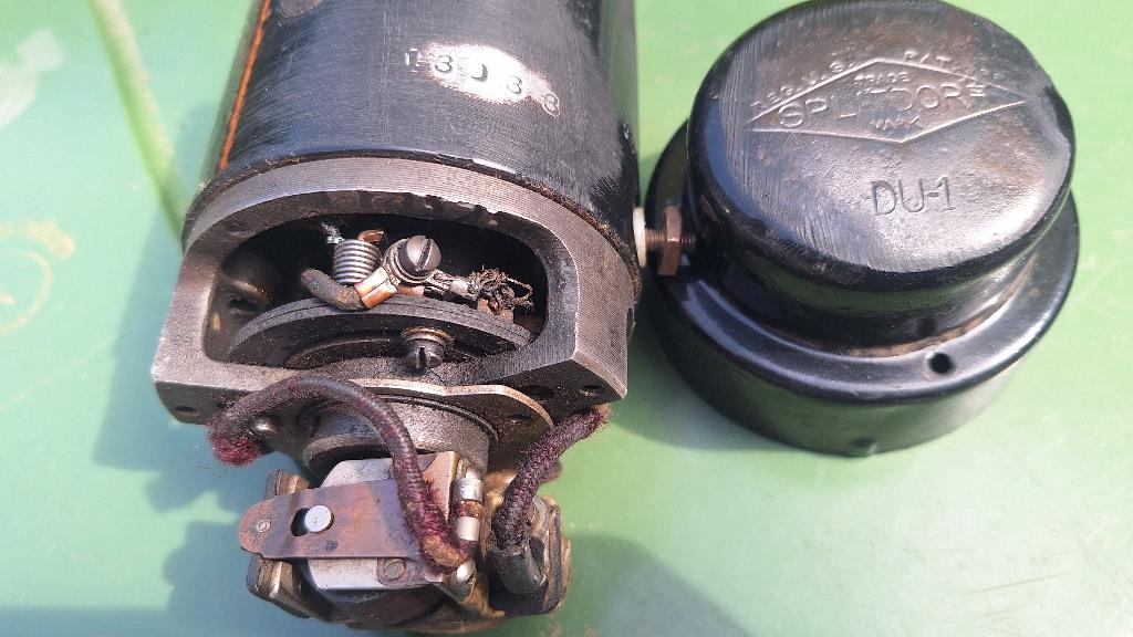 Splitdorf DU 1 generator, Indian motorcycle, Dynamo., Ophalen of Verzenden, Gebruikt