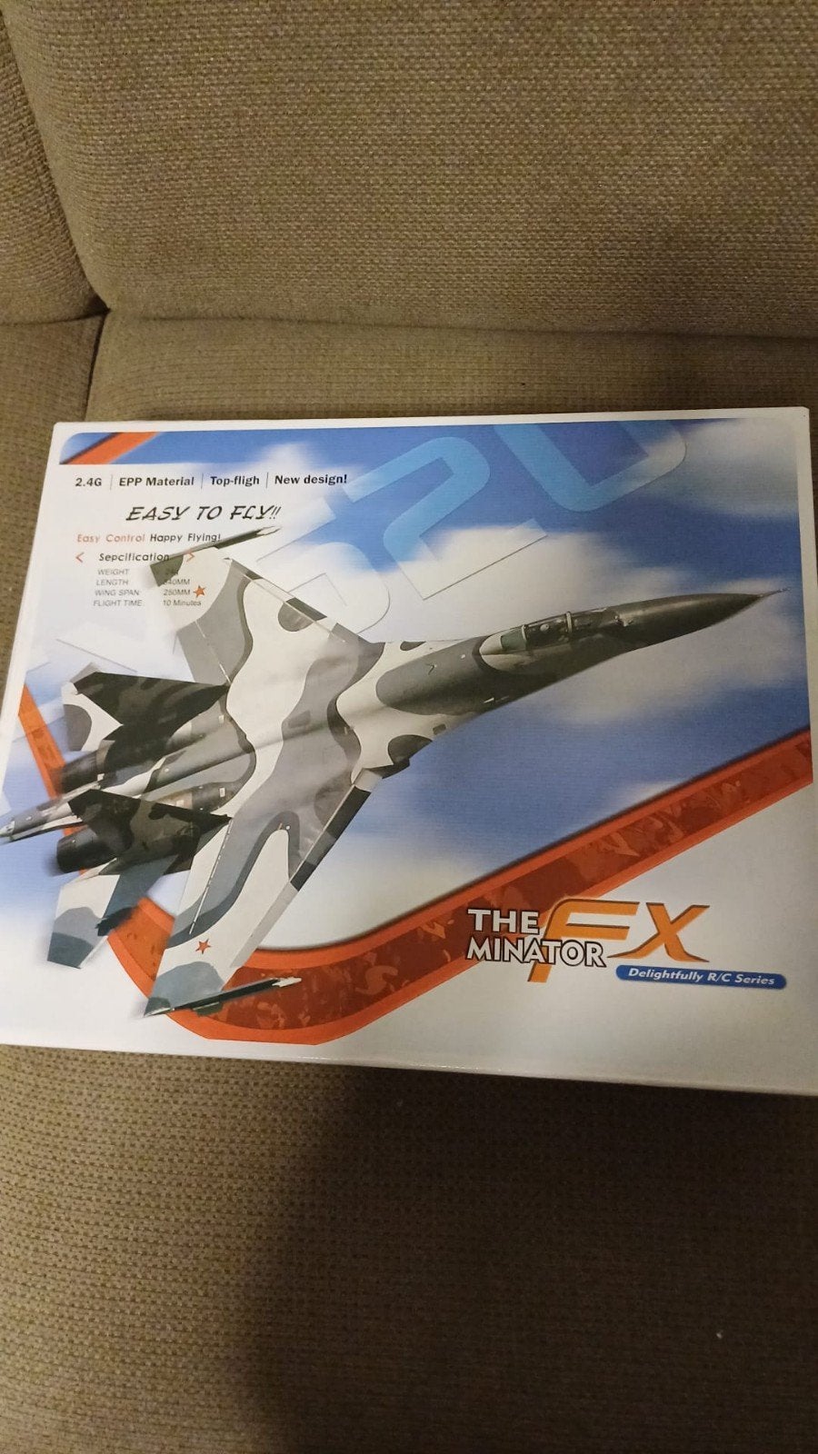 Velours Max RC Vliegtuig SU-35 - 2.4 GHz, 50 km/u, Hobby en Vrije tijd, Ophalen of Verzenden, Nieuw, Elektro, RTF (Ready to Fly)