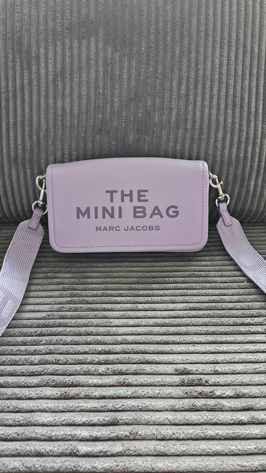 Marc Jacobs The Mini Bag - Nieuwstaat, Ophalen of Verzenden, Nieuw, Paars, Schoudertasje