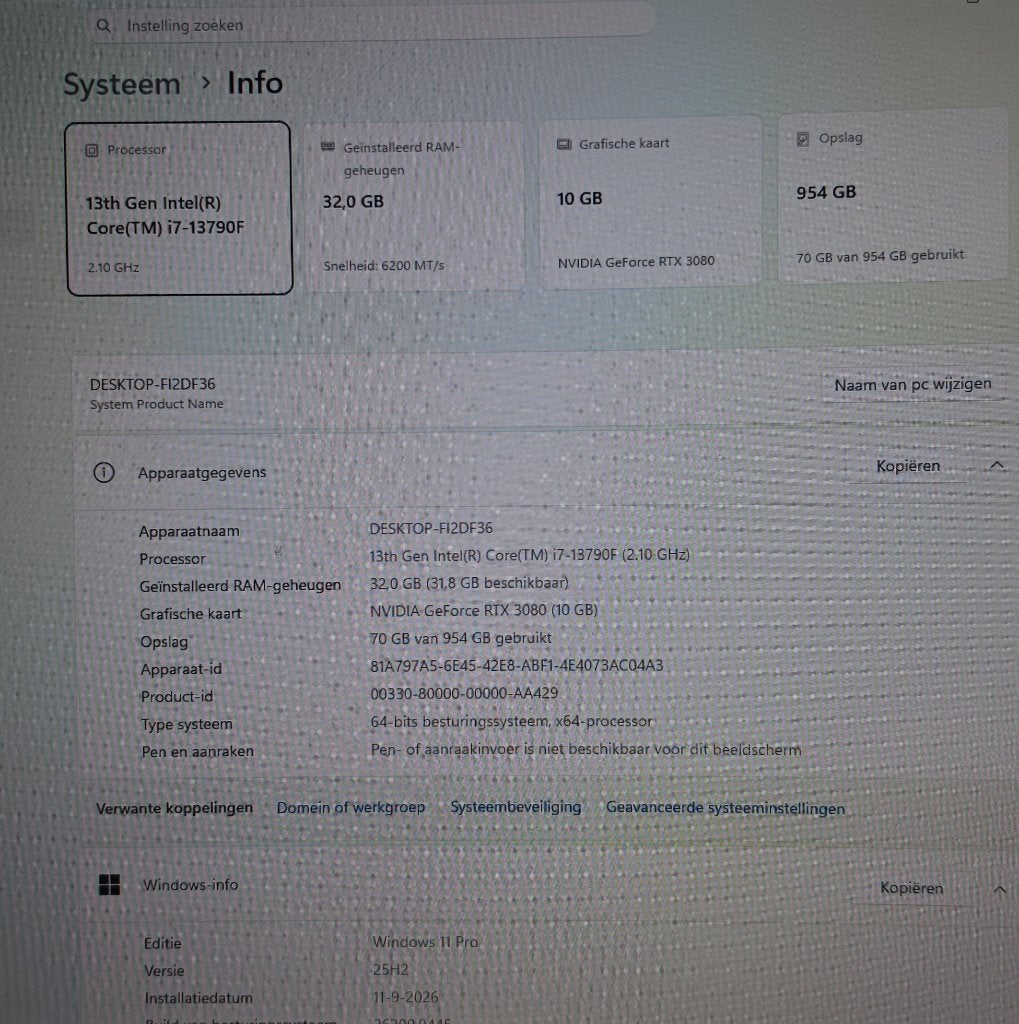 Foto 10 van MULTIMEDIA & GAMEPC i7 13790f/1TBM.2/32GBDDR5/RTX3080 OC 10G
