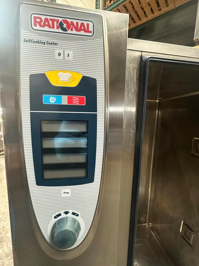 Rational SCC202G GAS combi steamer 40x 1/1 GN met inrijwagen, Ophalen, Ovens, Magnetrons en Steamers